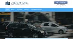 Desktop Screenshot of cornerstoneinsgrp.com